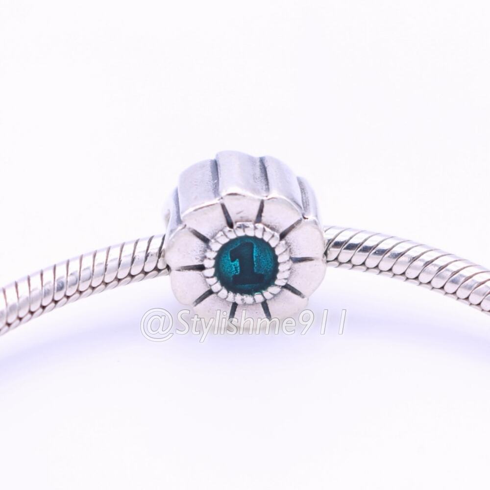 Authentic PANDORA  First Place Blue Ribbon Charm - 790519EN08 - Picture 4 of 11